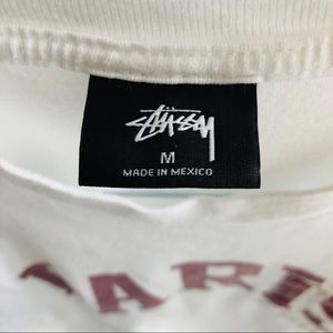 Stussy Shirts - Stussy Paris Pocket Tee with French Flag Patch Stussy Shirts - Stussy Paris Pocket Tee with French Flag Patch